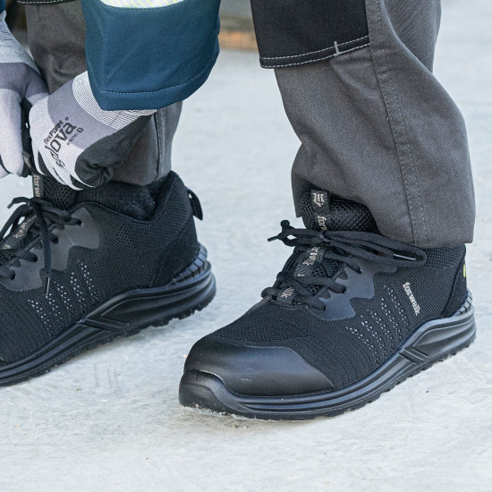 Sapato de Segurança Sorraia S1PS - Fibra de vidro PU ESD SR - For walk