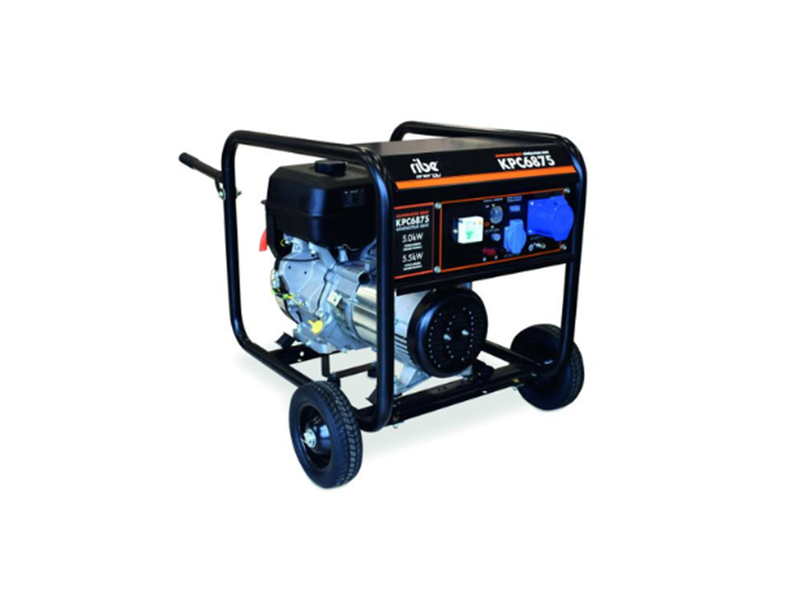 Gerador a gasolina monofásico - 5.5kW KPC6875RENT - RIBE