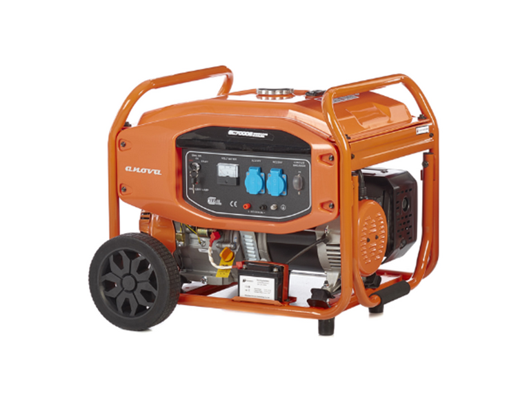 Gerador a gasolina monofásico - 7000W/8,75KVA GC7000E - ANOVA