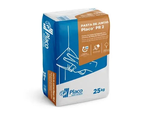 Massa para juntas PR2- 25 Kg - PLACO