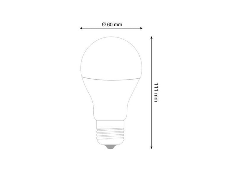 Lâmpada LED E27 240º 9W