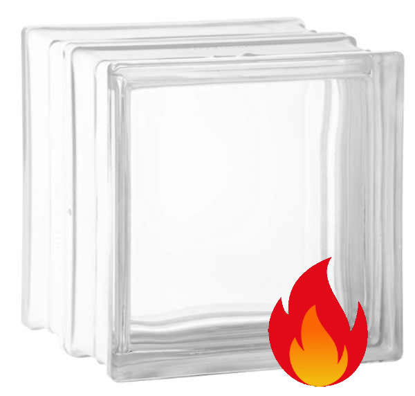 Bloco de Vidro - Resistência ao Fogo HP/RF-120 - 2 unidades