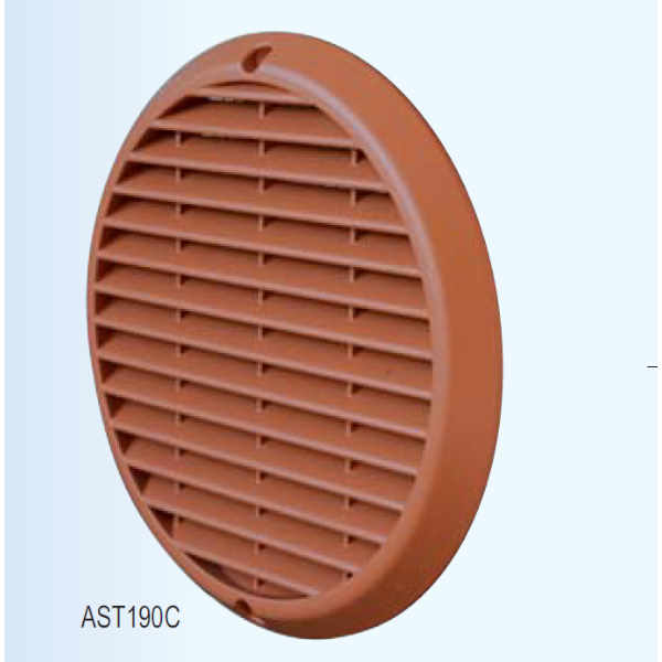 Grelha de Ventilação Redonda Anti-quebra