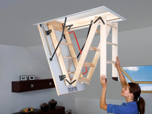 Escada de Sotão - LWK KOMFORT Madeira Fakro