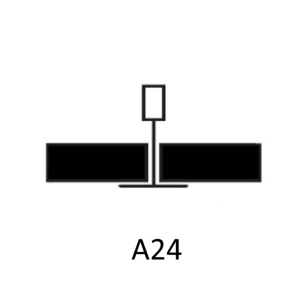 Teto fibra mineral - Basic 2 - THU