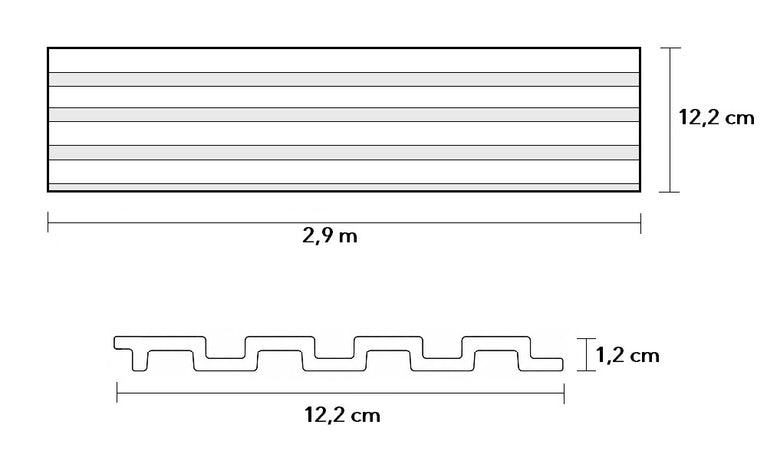 Ripado - 4 Ripas Shadow Line - SAGISLAT