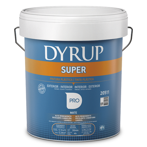Tinta plástica Super - DYRUP