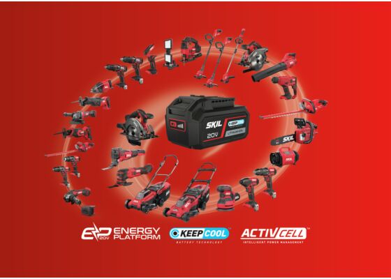 Bateria de Iões de Lítio «20V MAX» 5,0 AH «KEEPCOOL™» (2x) - Skil