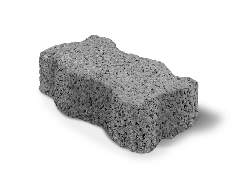 Pavimento - Uni Drenante - Cinza - Artebel®