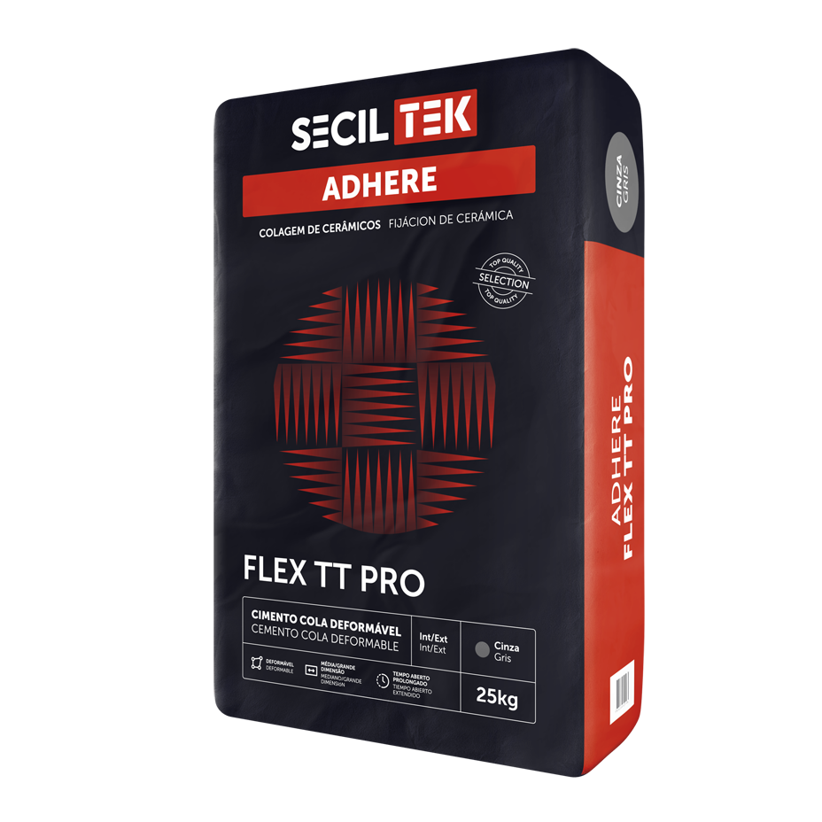 Cimento cola - ADHERE FLEX TT PRO - 25kg - SECIL