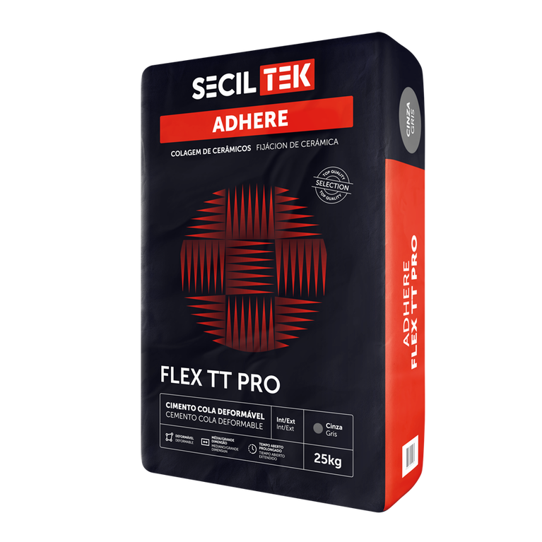 Cimento cola - ADHERE FLEX TT PRO - 25kg - SECIL