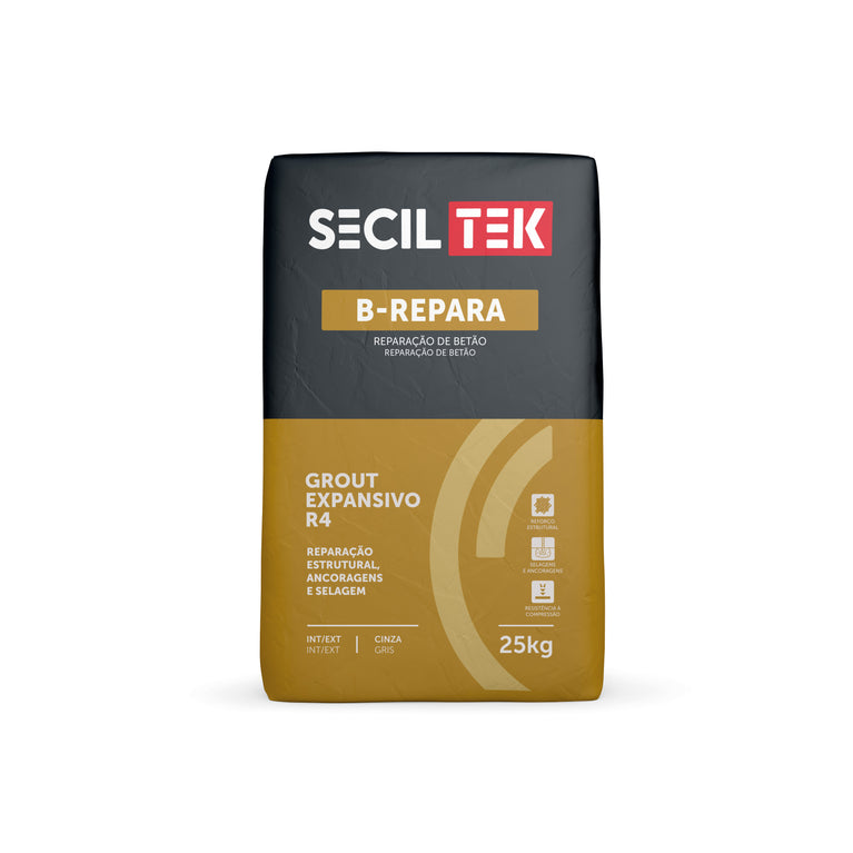 B-REPARA GROUT EXPANSIVO R4 - 25KG - SECIL