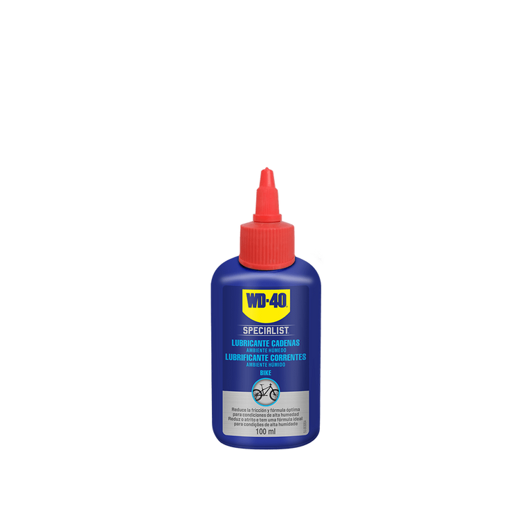 Lubrificante correntes ambiente húmido Specialist Bike 100 ml - WD-40
