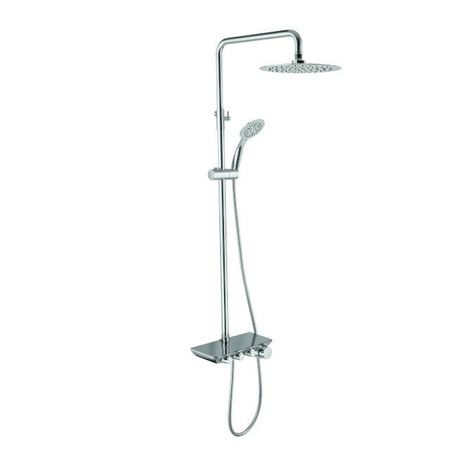 Coluna de Chuveiro c/ Monocomando - Linha CRETA