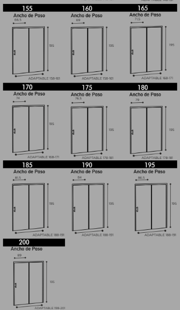 Painel de duche Q de Canto - Quadra by Duplach