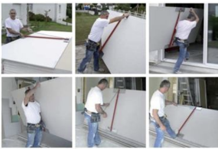 Pinça transportadora de placas