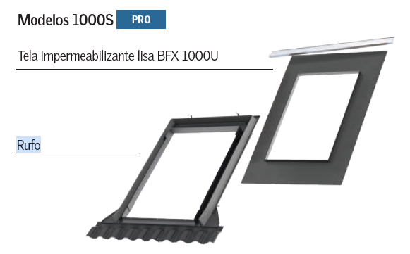 Rufo para Janela de Sotão - Velux