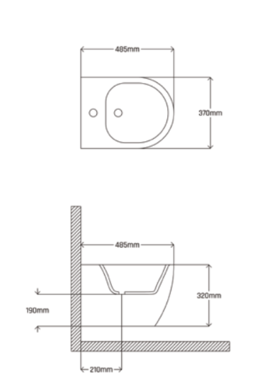 Modelo Aveiro - Sanita ou Bidé - MoovLux