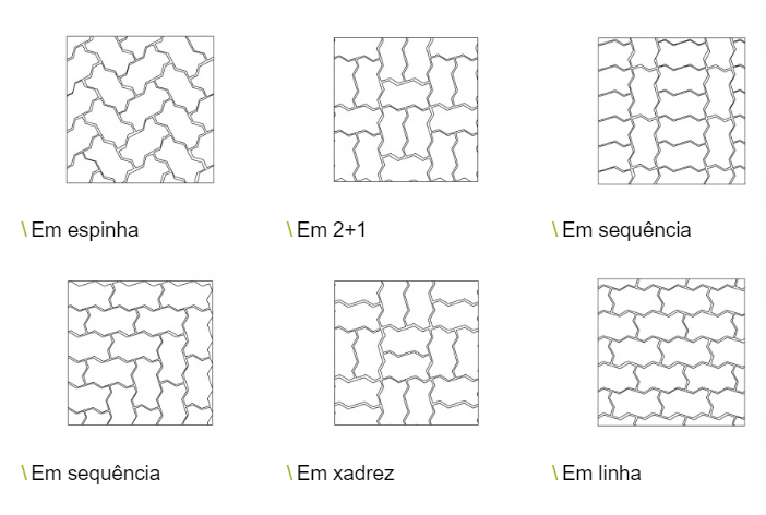 Pavimento - Uni Drenante - Cinza - Artebel®