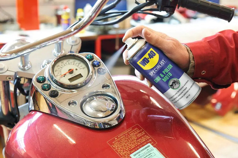 Spray cera e polimento Specialist Moto 400 ml - WD-40