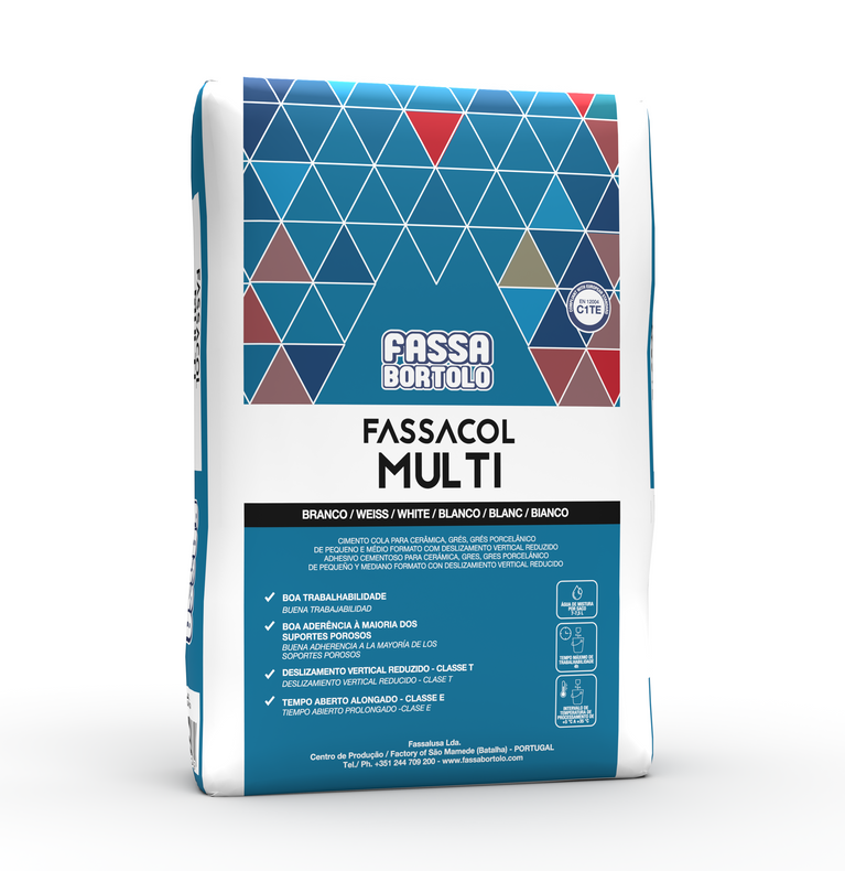 Cimento-cola - Fassacol Multi - 25 Kg - FASSA