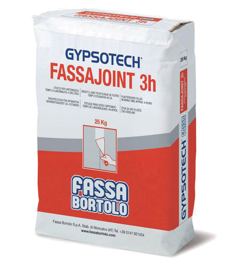 Estuque FASSAJOINT 3H - 25kg - FASSA