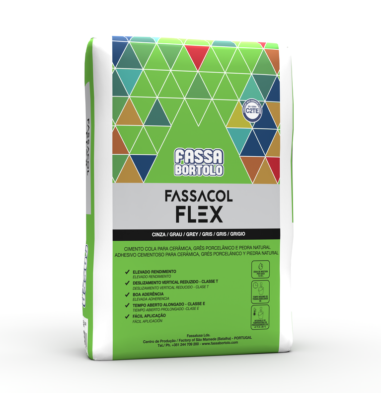 Cimento-cola Fassacol Flex - 25 Kg - FASSA