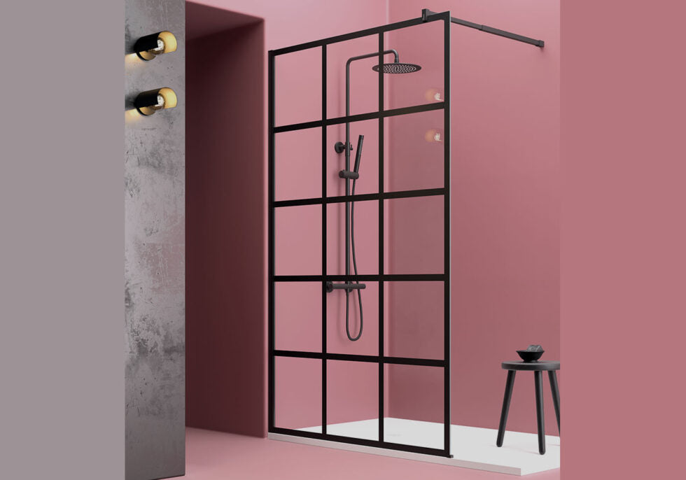 Painel de duche Fix Quadrados - Quadra by Duplach