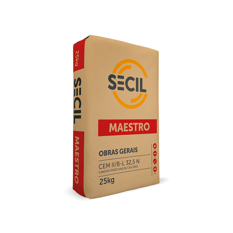 Cimento Tipo II 32.5 - 25 Kg - Secil