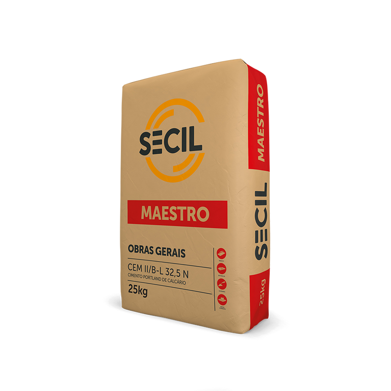Cimento Tipo II 32.5 - 25 Kg - Secil