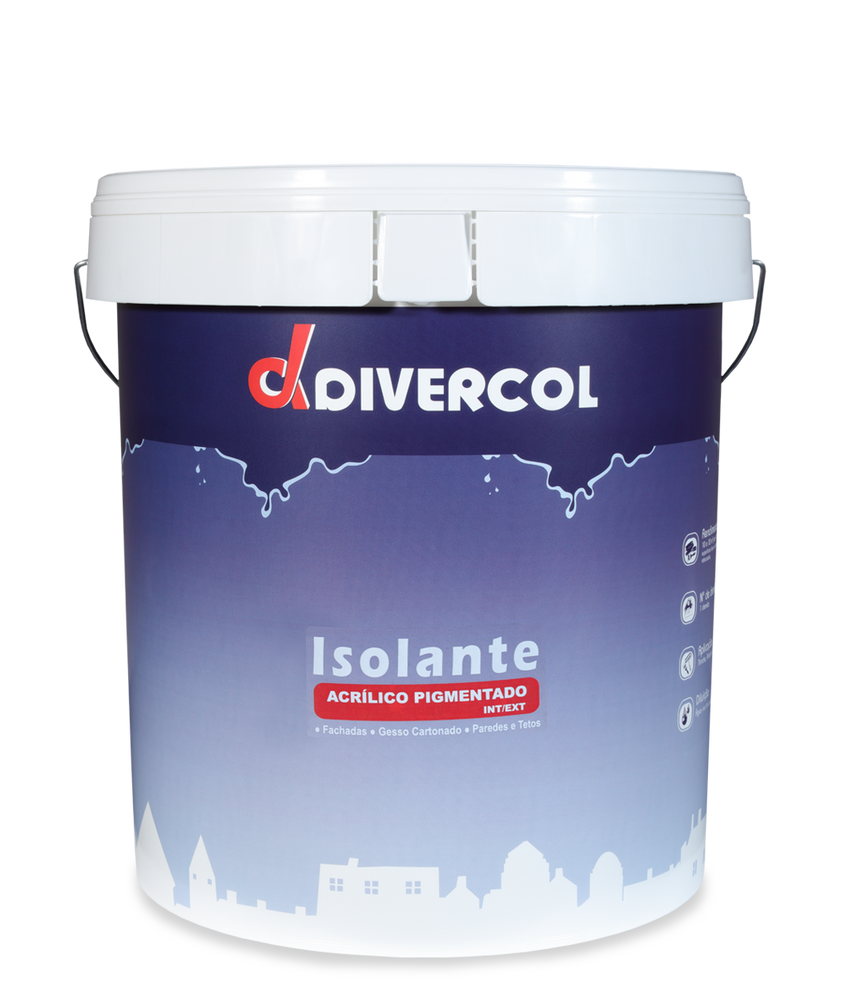 Isolamento acrilico pigmentado - Divercol
