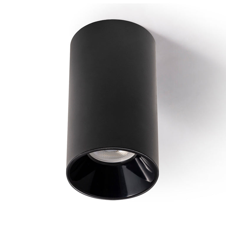 Aplique teto preto - BOX GU10