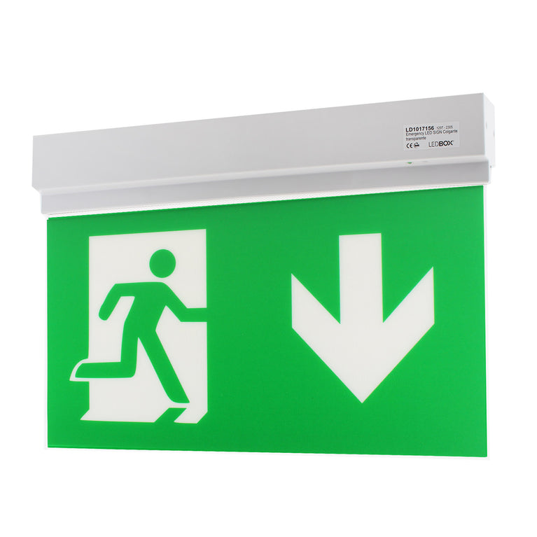 Luz de emergência LED SIGN Superfície SL2