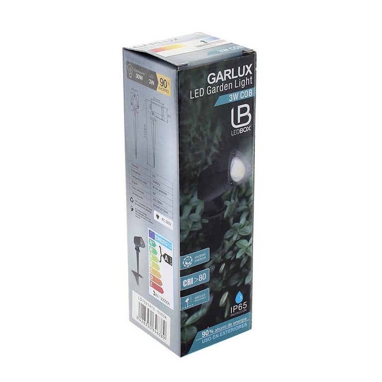 Foco de jardim GARLUX - ChipLed Lumileds