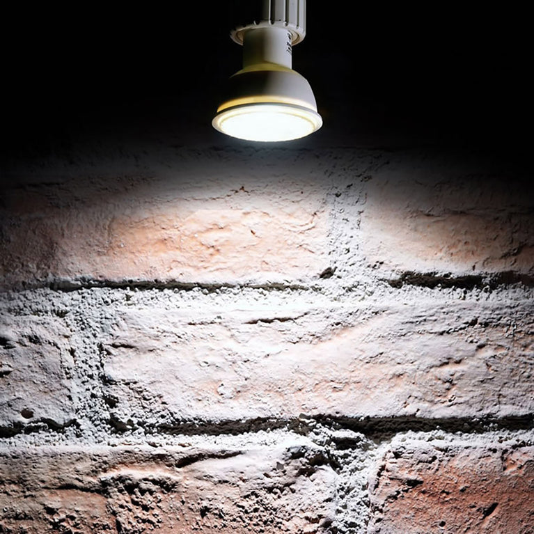 Lâmpada LED GU10 - 100º 7W