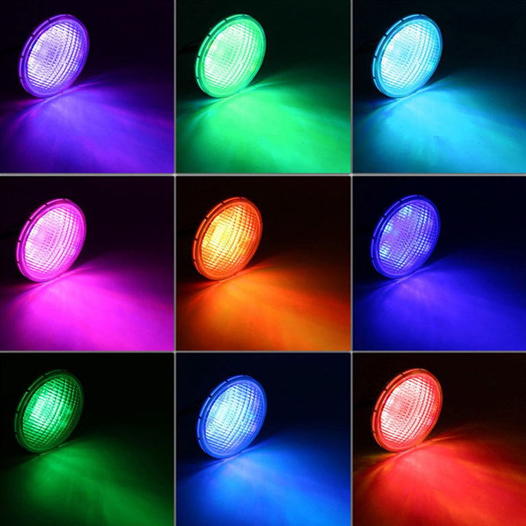 Lâmpada LED RGB+Branco neutro para piscinas - 35W