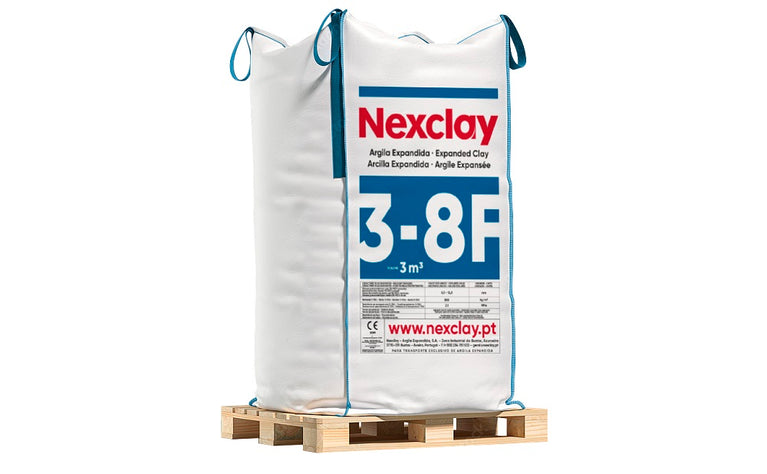 Argila expandida Nexclay 3-8F (6,3 a 12,5mm)