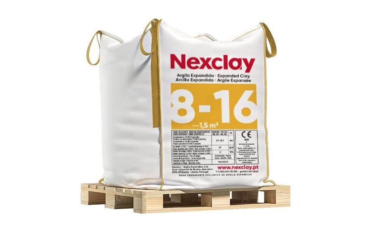 Argila expandida 8-16 Nexclay (8 a 16mm)