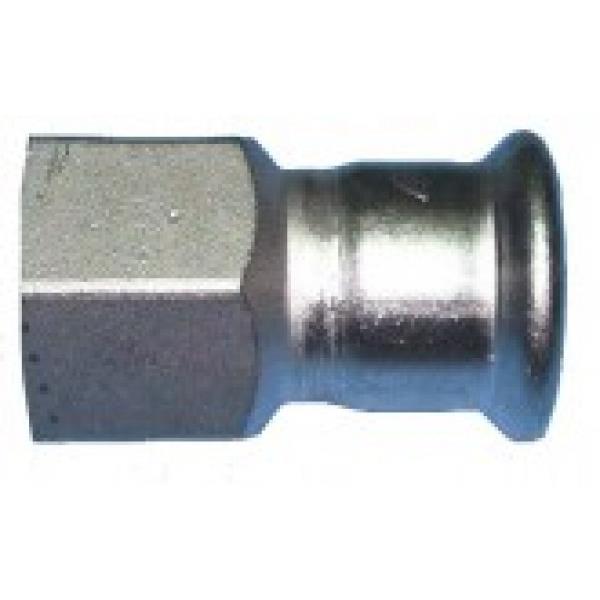 Casquilho Fêmea - Acessório de Cravar Inox