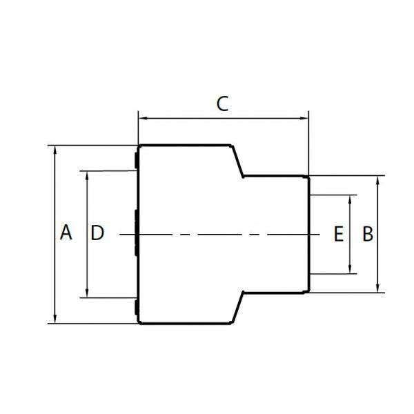 União Redução - Tubo PPR