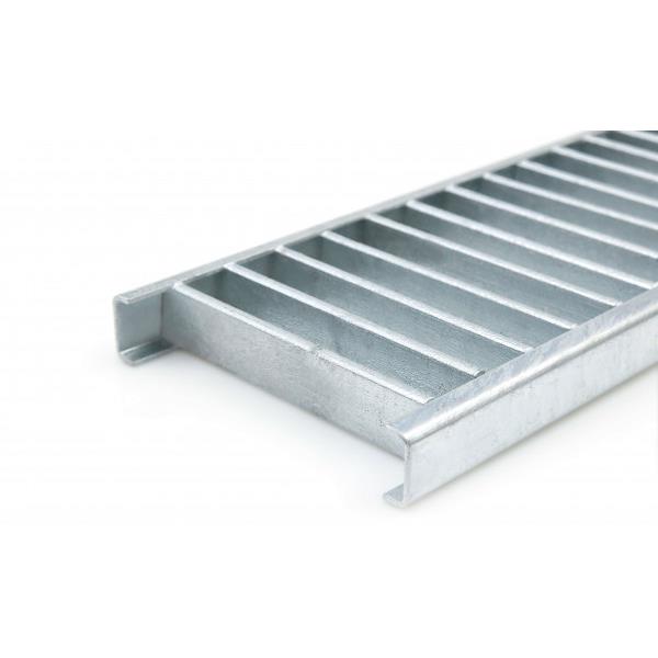 Grelha barras transversais top galvanizado ou inox