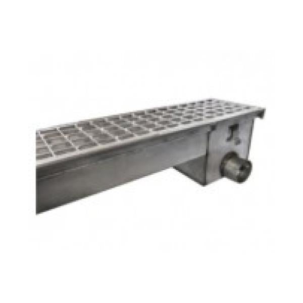 Canal modular em inox e acessórios