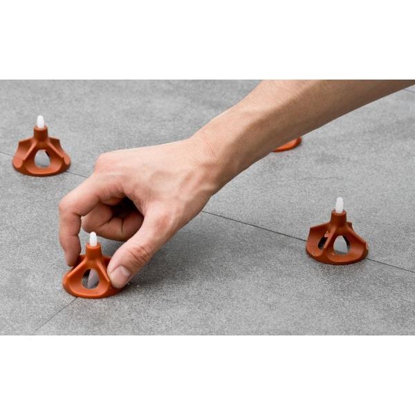 Niveladores de rosca para azuleijo