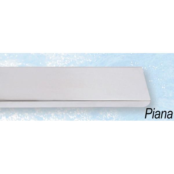 Ralo para escoamento em linha em ABS e grelha inox - FIRST