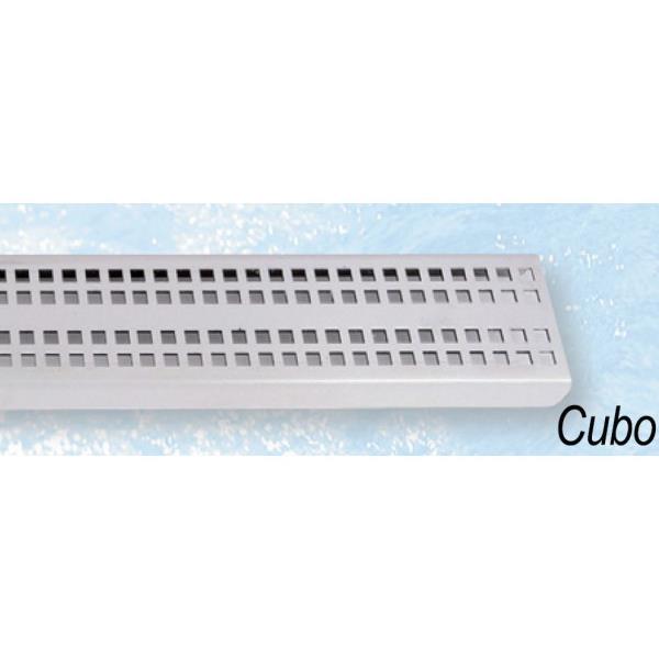 Ralo para escoamento em linha em ABS e grelha inox - FIRST