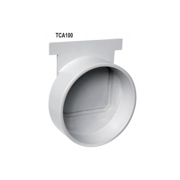 Topo Terminal e Descarga Lateral para Canal Modular 100