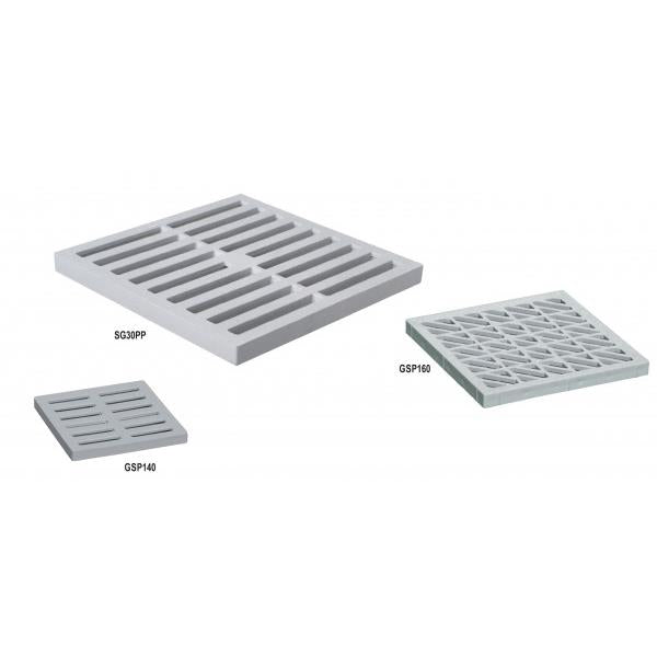 Grelhas em PP - Cinza