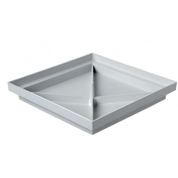Tampa rebaixada em PP - Cinza