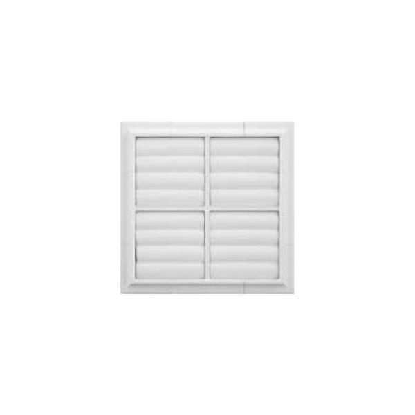 Grelha de ventilação Alhetas de Gravidade Tipo S em PVC