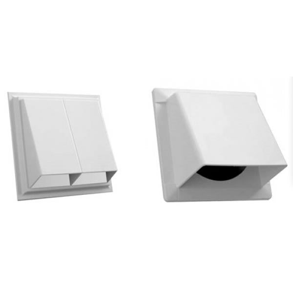 Boca saída Branca em PVC